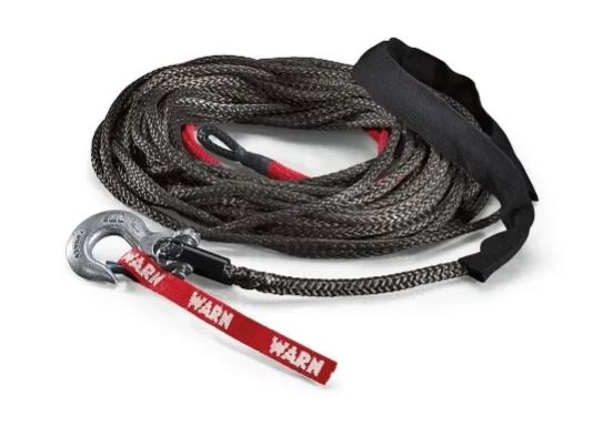 כבל סינטטי WARN לכננת ZEON 9.5 ממ  27 מ'